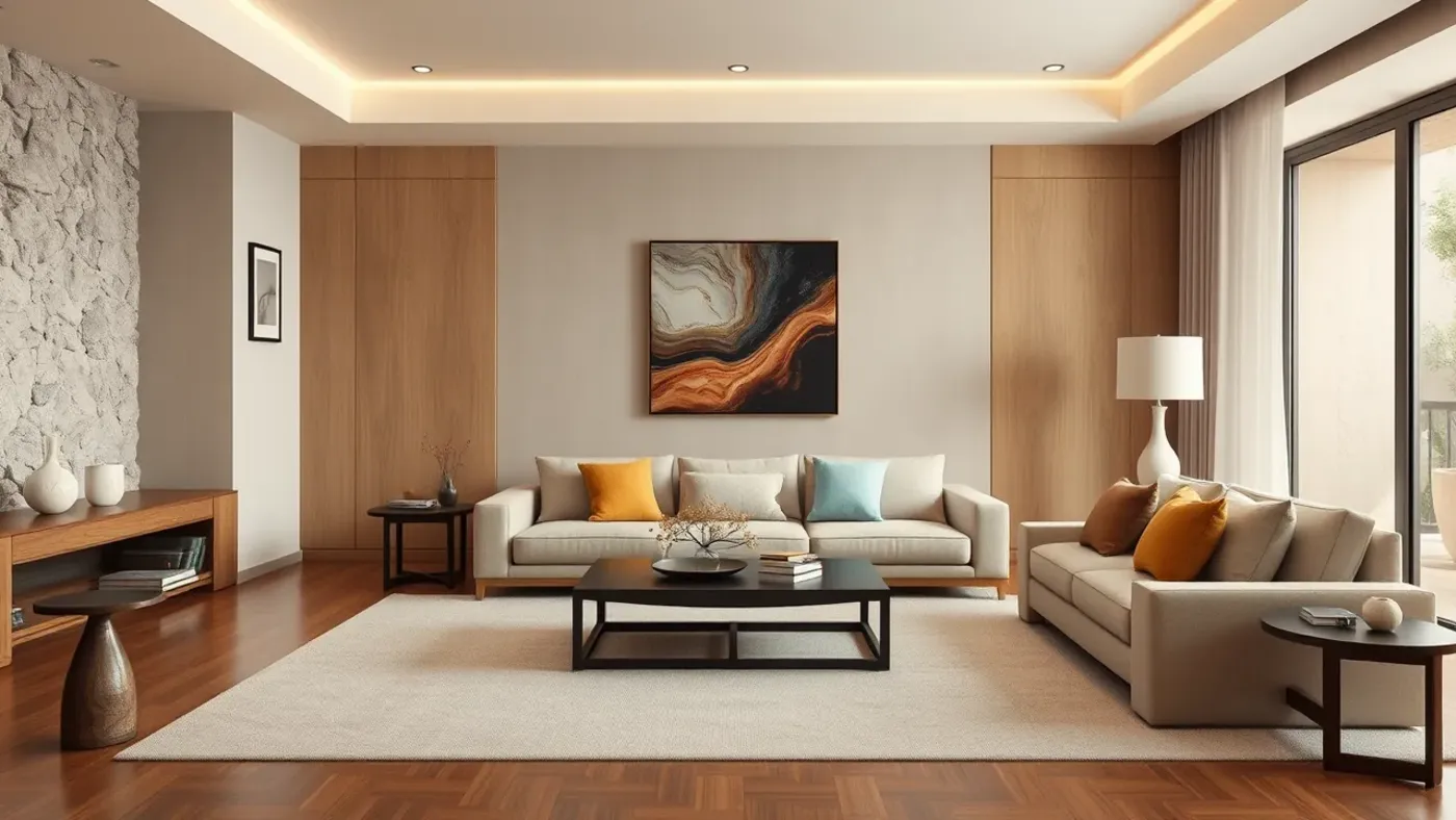 ghế sofa sang trọng trong phòng khách nhà Việt