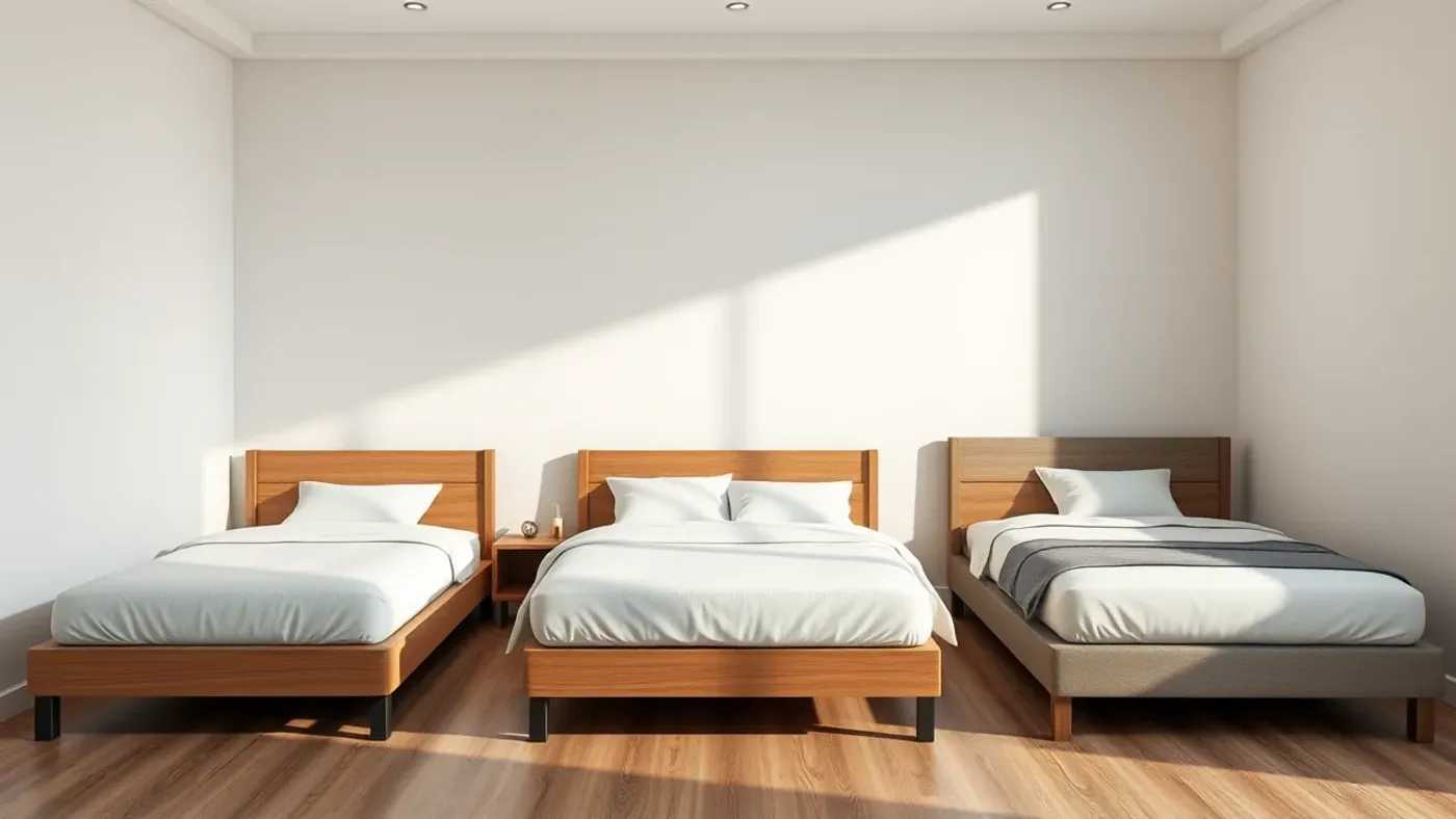 so sánh kích thước các loại giường ngủ